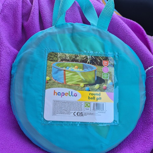 Hapello round pop kids ball - pop-up,