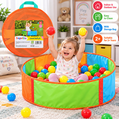 Kids round ball pit - round, pop