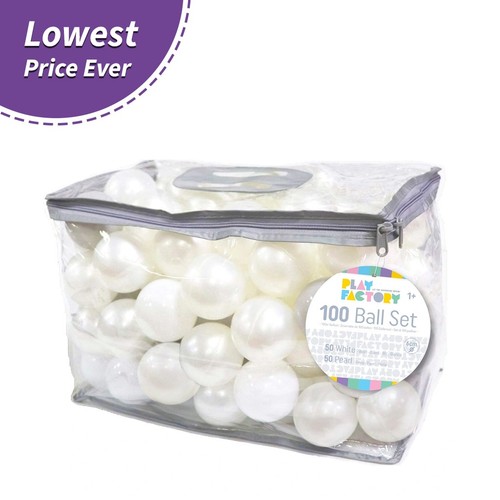 Play factory 100 - balls, white